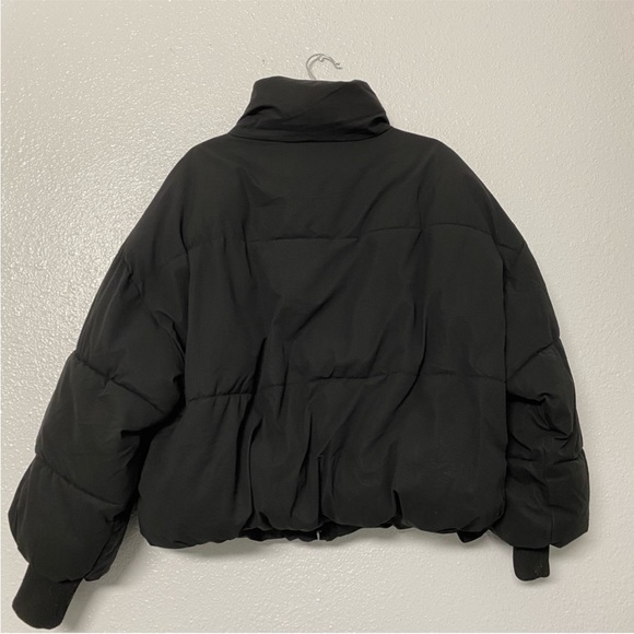 Zara puffer coat black XS puffer jacket RN73302 - Picture 4 of 10